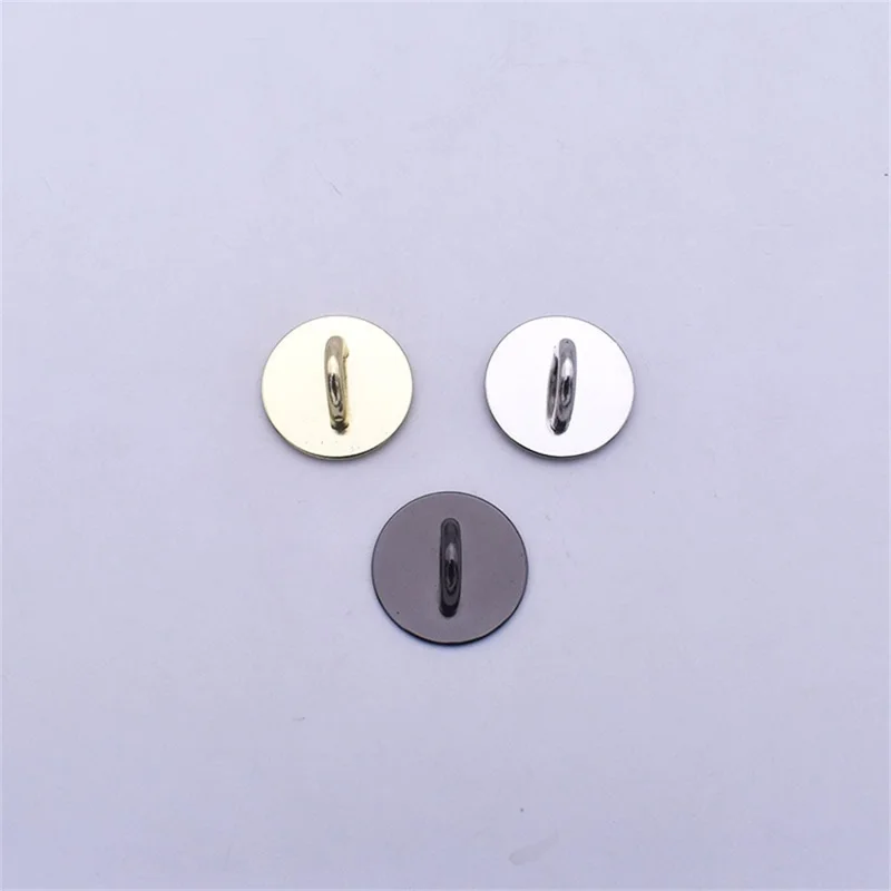 10Pcs / Pack Metal Phone Charm Hook Electroplate Ring Gripper for Phone Case DIY Accessories - Silver Heart