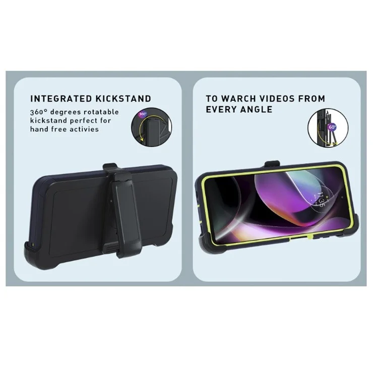 Cover Rigida per iPhone 16 Pro Max con Supporto Integrato Antiurto per Protezione Cellulare