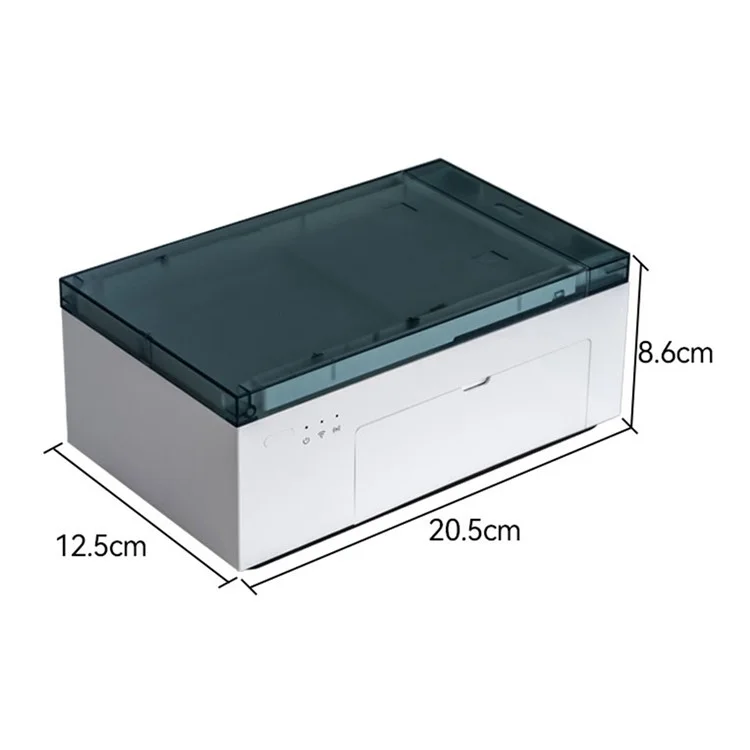 DIY Fotodrucker Sublimationsmaschine für Handy-Rückseite Folien-Individualisierung 300 DPI - EU-Stecker