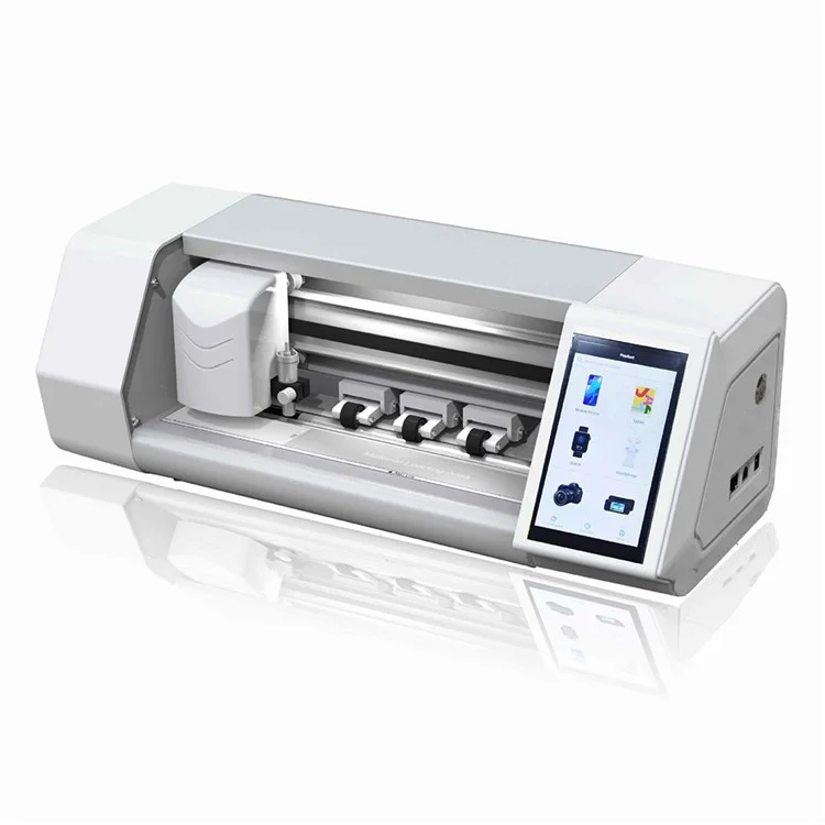 CUT-8P Cutting Machine for Tablets Up To 12.9 inch Touchscreen / Bluetooth-Compatible Smart Customized Cutter Plotter - UK Plug