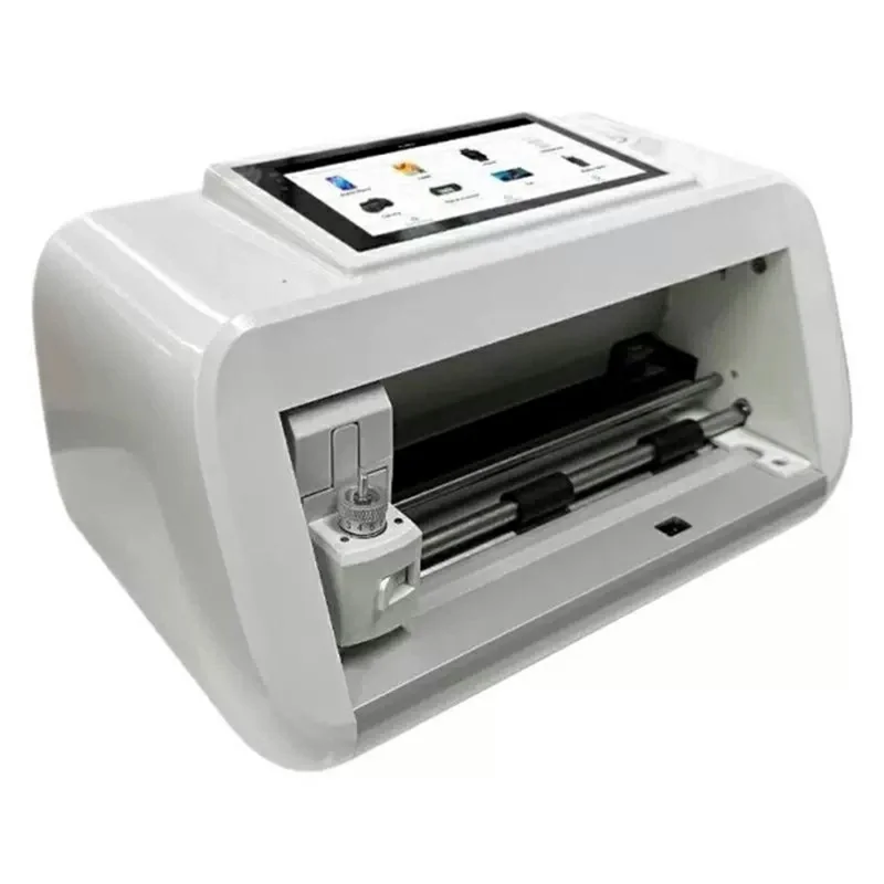 X180T Mini Automatic Film Cutting Machine 180mm Max Cutting Width Screen Protector Cutter - US Plug