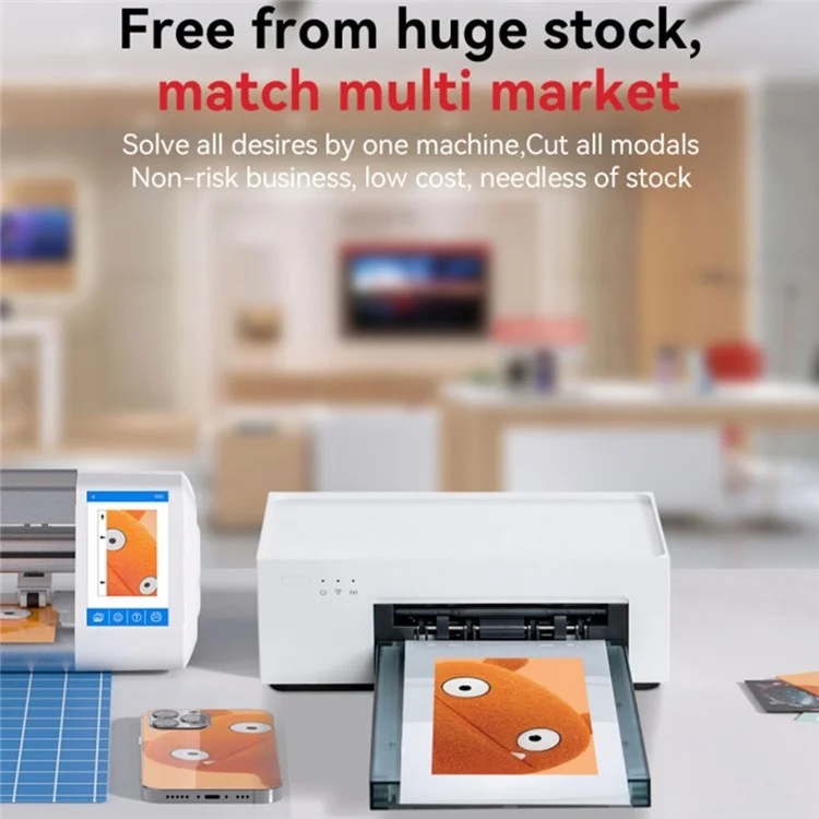 F5-230PRO 16-Zoll-Automatische Folien-Schneidemaschine BT WiFi Dual-System für Mobiltelefone / Smartwatches / Computer - EU-Stecker