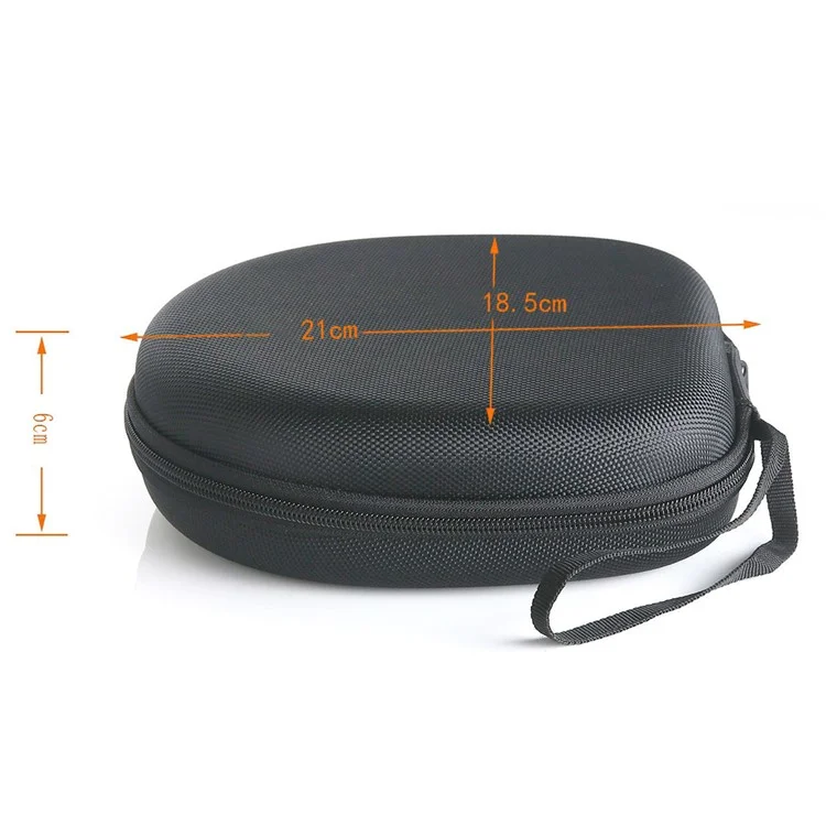 Headphones Case for Sony / Audio-Technica Universal BT Headset Portable EVA Storage Bag - Black