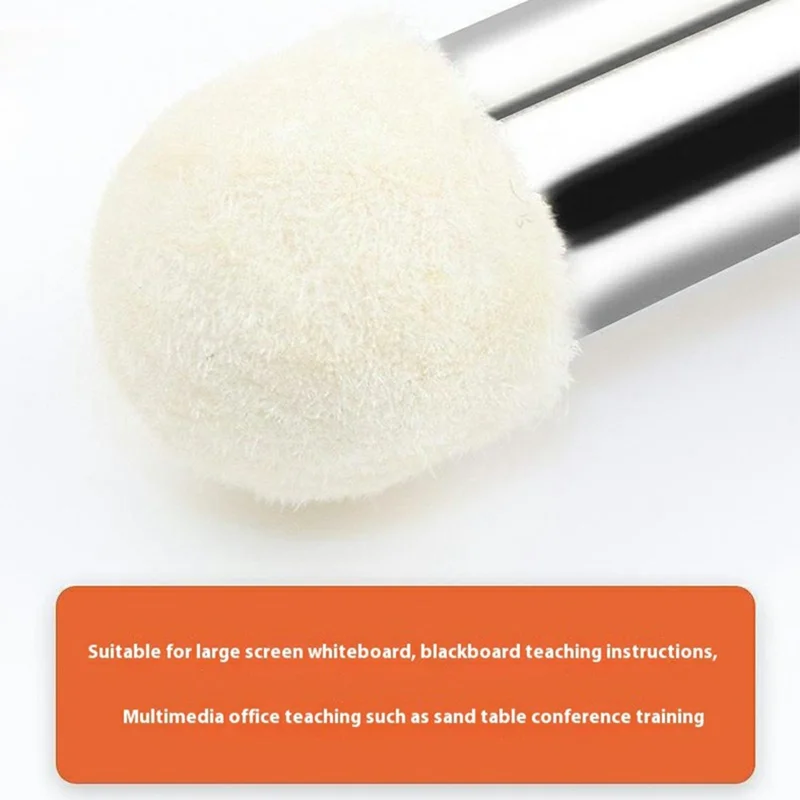 Bâton pointeur rétractable F11 de 1,2 m pour tableau blanc électronique - Baguette d'enseignement en acier inoxydable - Orange