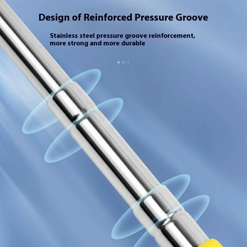 Stainless Steel Teaching Pointer Finger Design Teaching Stick Telescopic Rod Finger Reading Stick - Pink