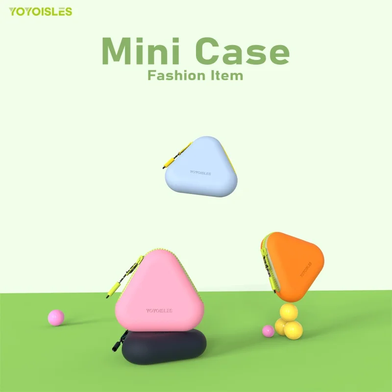 YOYOISLES Air3 EVA Mini Portable Storage Case Travel Organizer Compact Carrying Bag - Bright Yellow 302