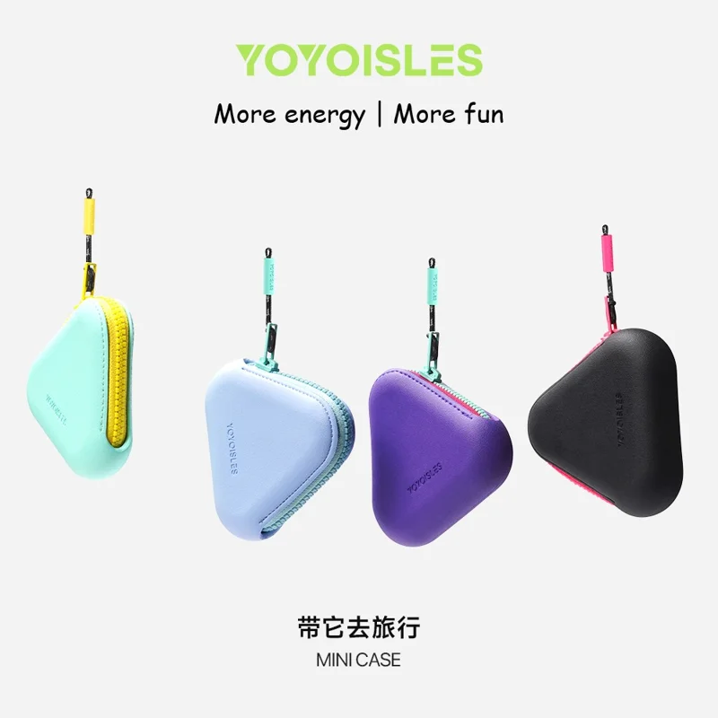 YOYOISLES Air3 EVA Mini Portable Storage Case Travel Organizer Compact Carrying Bag - Bright Yellow 302