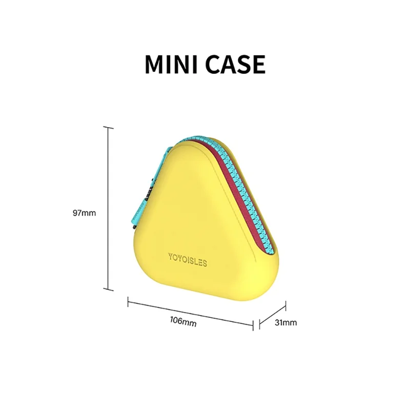 YOYOISLES Air3 EVA Mini Portable Storage Case Travel Organizer Compact Carrying Bag - Bright Yellow 302