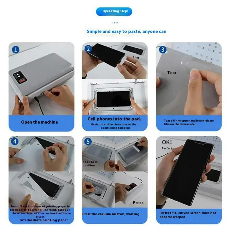 UV-Vakuumlaminator für UV-Licht-Härtungsfolie Vakuumkaschierung - EU-Stecker