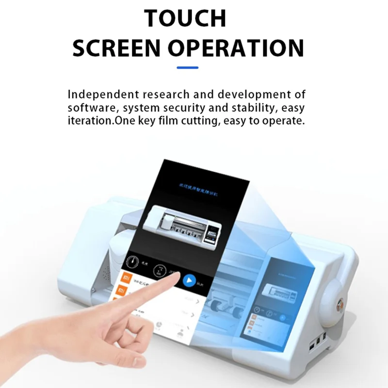 MX5T Para Smartphone, Tablet y Smartwatch Máquina Automática de Corte de Película Blanda de 13 Pulgadas