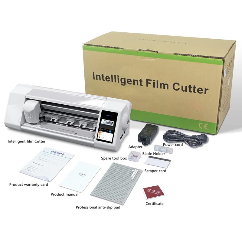 MX5T Film Cutting Machine 16 Inch 290mm Cutting Width Automatic Soft Film Cutter For Screen Protectors