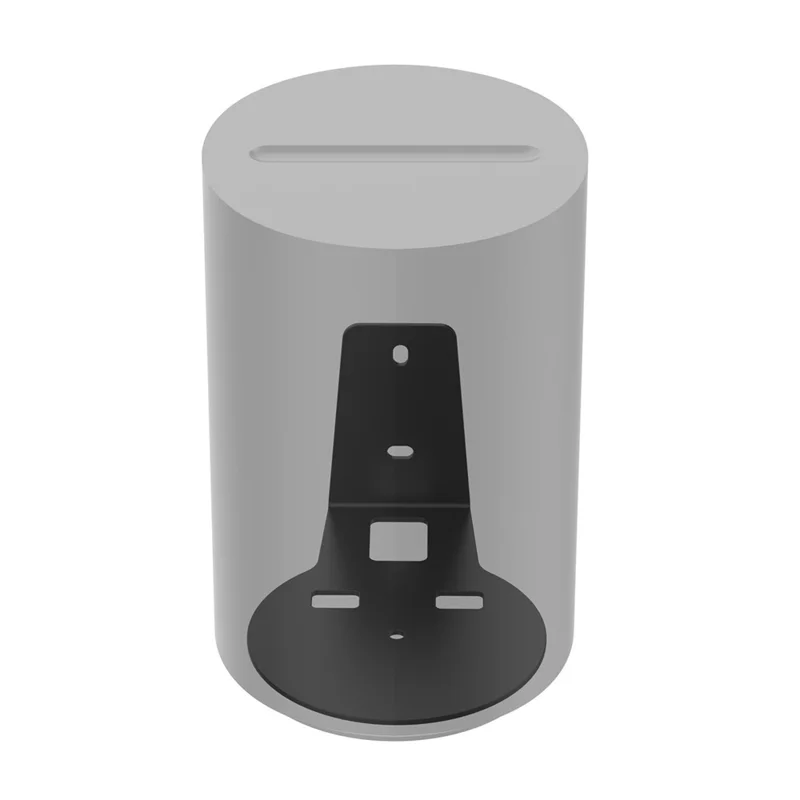 2Pcs for Sonos Era 100 Metal Wall Mount Bracket Space Saving Speaker Holder - Black
