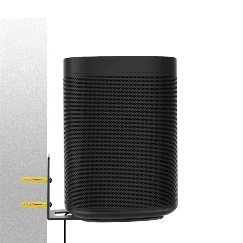 MONZLTECK For Sonos One SL Speaker Wall Mount Bracket Space Saving Metal Stand