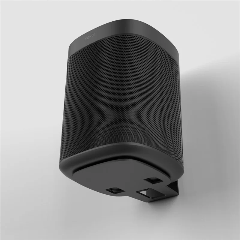 MONZLTECK For Sonos One SL Speaker Wall Mount Bracket Space Saving Metal Stand