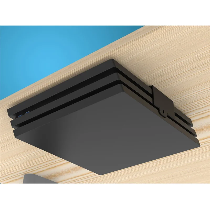 For Sony PlayStation 4 Pro Wall Mount Metal Bracket Space Saving Gaming Console Holder