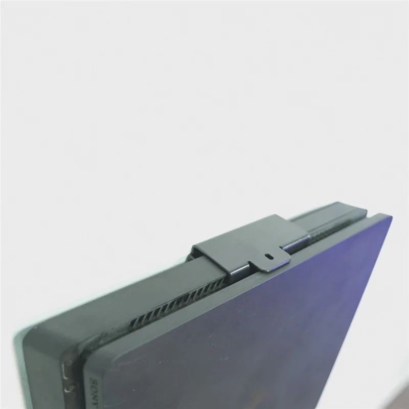 Support mural en métal pour console de jeu Sony PS4 Slim, support gain de place