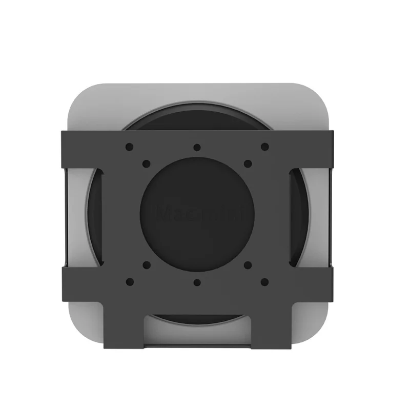 For Mac mini M1 / M2 Under Desk Monitor Back Mount Bracket Space Saving Metal Storage Rack