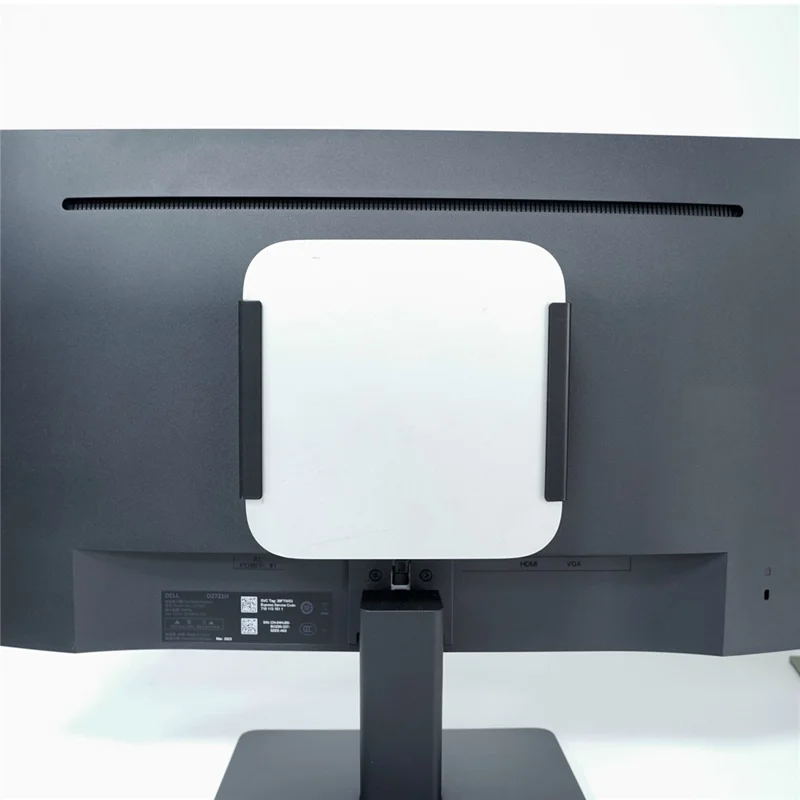 For Mac mini M1 / M2 Under Desk Monitor Back Mount Bracket Space Saving Metal Storage Rack