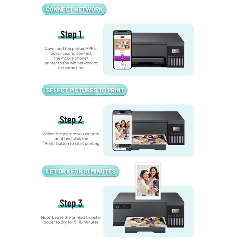 TUOLI TL-X9 Phone Case Heat Transfer Film Press Machine Sublimation Case Heat Press Device, EU Plug