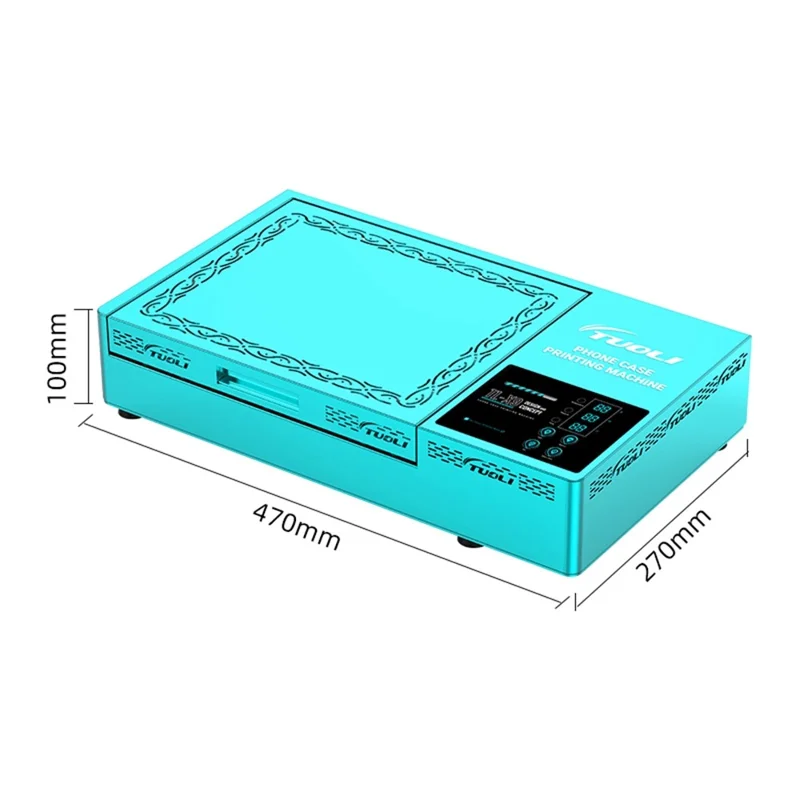 TUOLI TL-X9 Phone Case Heat Transfer Film Press Machine Sublimation Case Heat Press Device, EU Plug