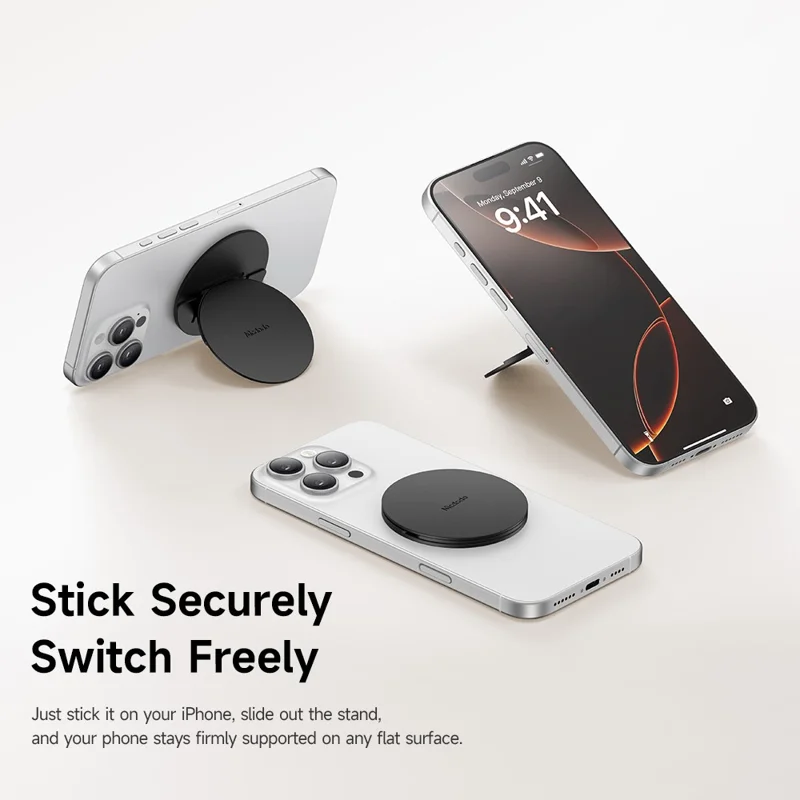 MCDODO MR-7910 Phone Back Leather Magnetic Stand Multi-Angle Support Phone Kickstand