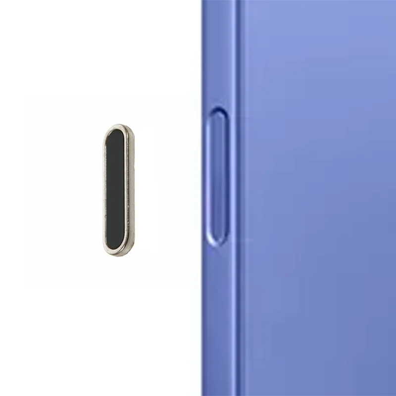 For iPhone 16 / 16 Plus / 16 Pro / 16 Pro Max Camera Control Button Protector Metal Alloy Cover Shield - Black