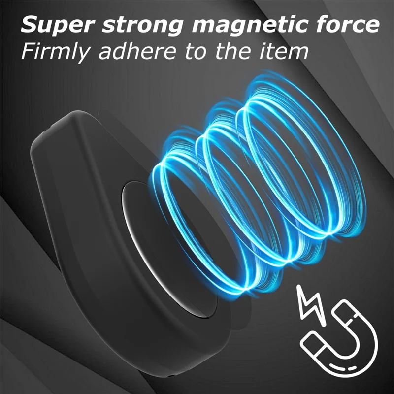AT-53M For Apple AirTag Magnetic Protective Case Waterproof Shockproof PC Cover