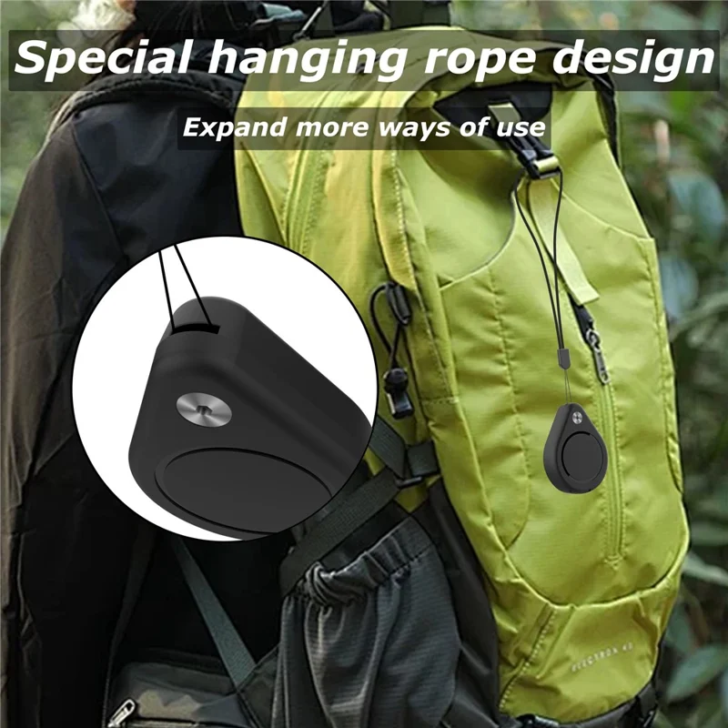 AT-53M For Apple AirTag Magnetic Protective Case Waterproof Shockproof PC Cover