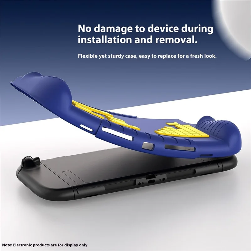 Protective Case for Nintendo Switch 2 Game Console Liquid Silicone Cover Soft Shell - Blue