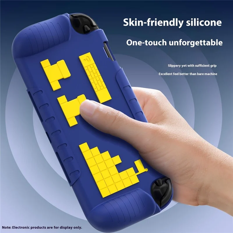 Protective Case for Nintendo Switch 2 Game Console Liquid Silicone Cover Soft Shell - Blue