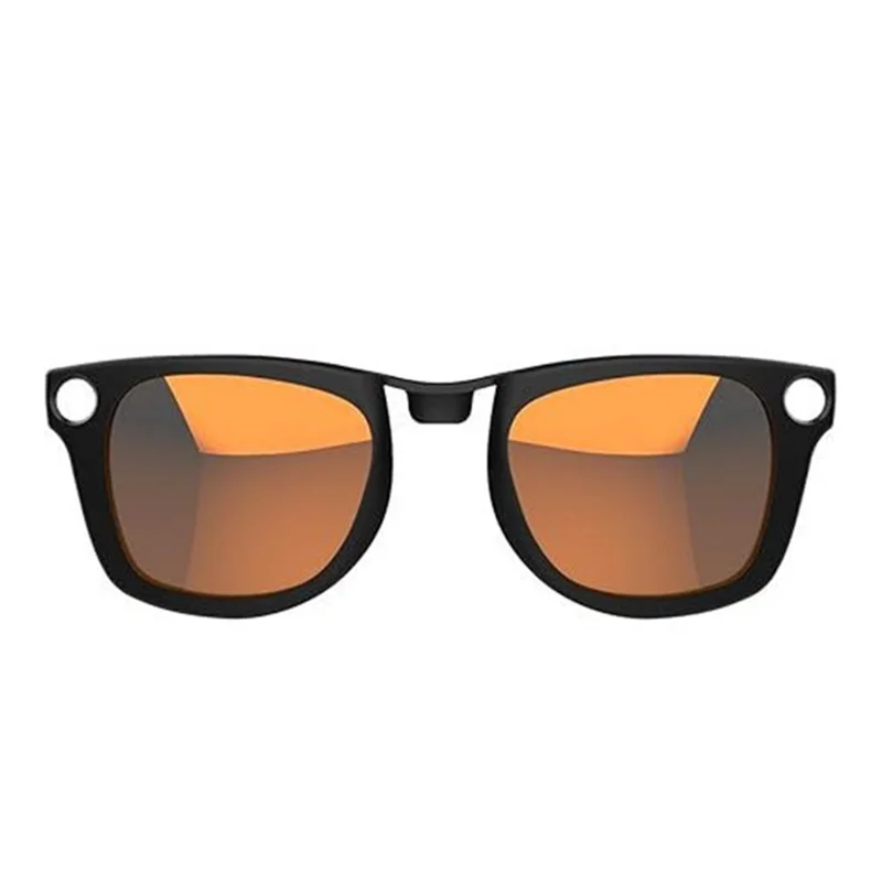 1 Pair Polarized Lenses Replacement For Ray-Ban Meta Wayfarer RW4008 Smart Eyewear Attachment - Gradient Brown