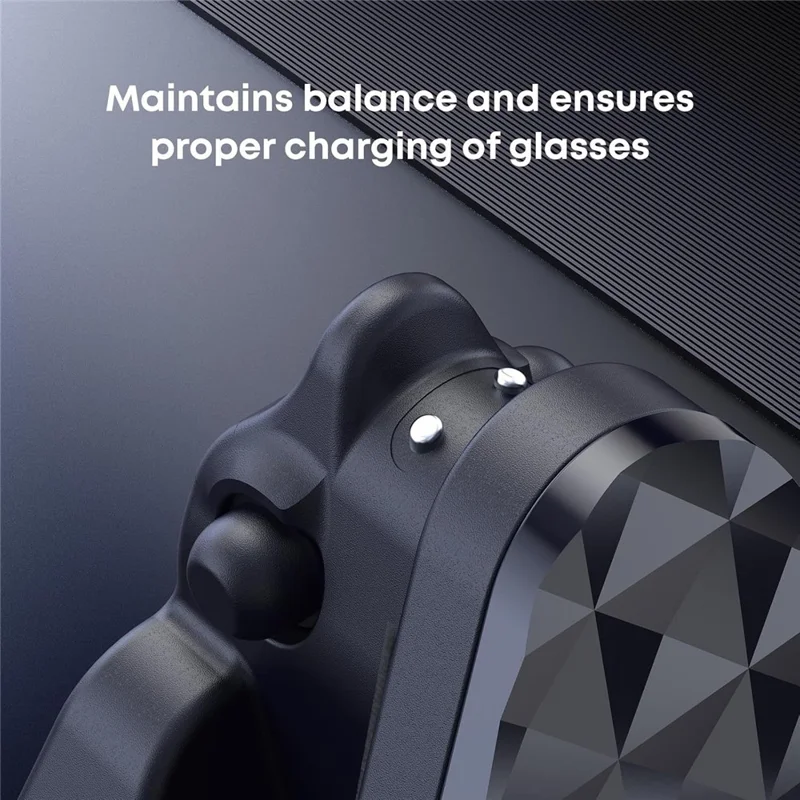 Charging Dock For Ray-Ban Meta Wayfarer / Headliner / Skyler USB Charger Charging Stand with Adapter / Cable - Black