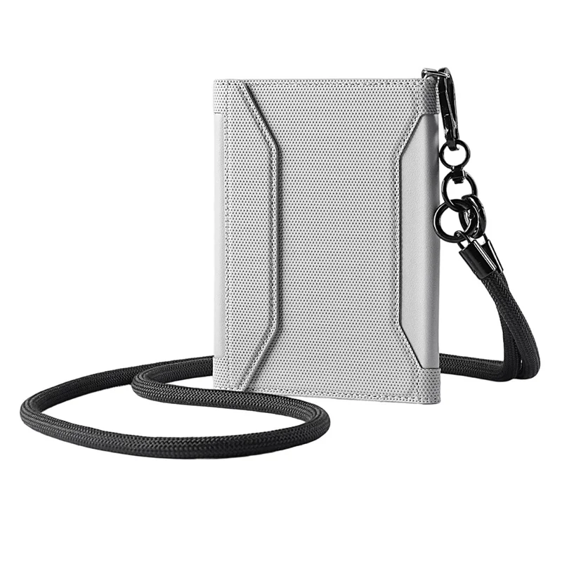 MARK RYDEN MR604 Multi-Function Passport Holder / Travel Document Organizer Card Wallet for Travel / Outdoor - Grey