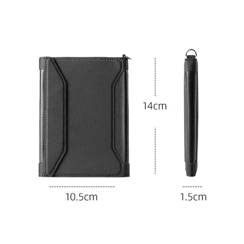 MARK RYDEN MR604 Multi-Function Passport Holder / Travel Document Organizer Card Wallet for Travel / Outdoor - Grey