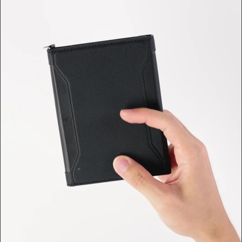 MARK RYDEN MR604 Multi-Function Passport Holder / Travel Document Organizer Card Wallet for Travel / Outdoor - Grey