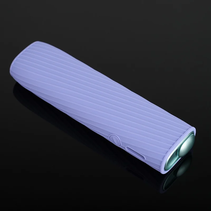 IQOS Iluma i One Custodia in silicone Twill Texture Protective Cover - Verde menta