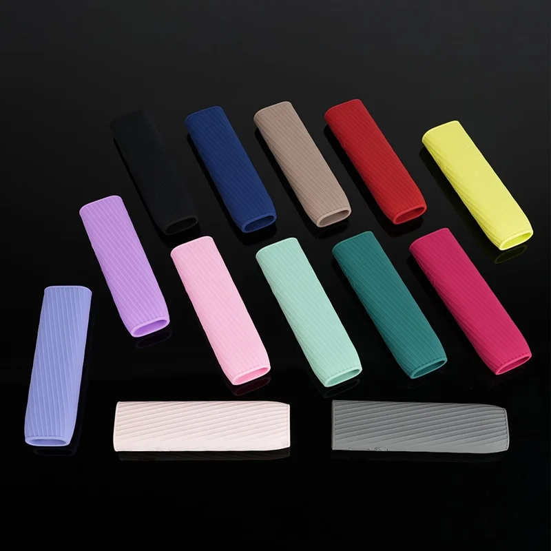 Custodia protettiva in silicone IQOS Iluma i One con texture a spina di pesce - Rosa