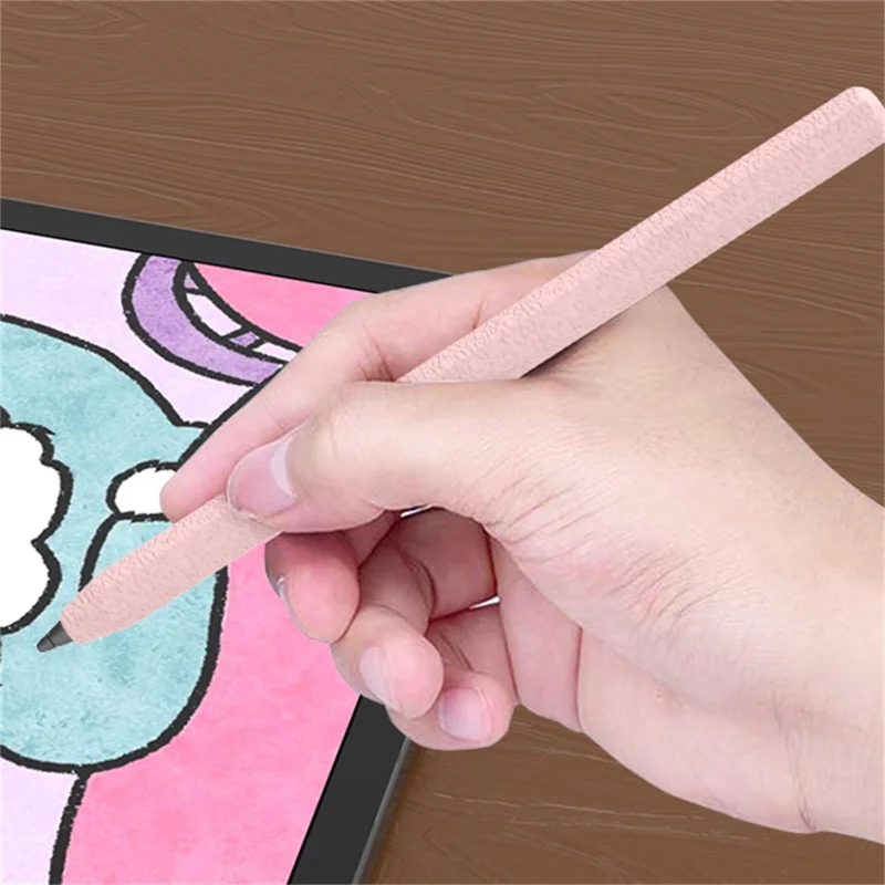 LOVE MEI لجهاز Samsung Galaxy Tab S11 قلم S غطاء سيليكون بتصميم نسيج جلد - أسود