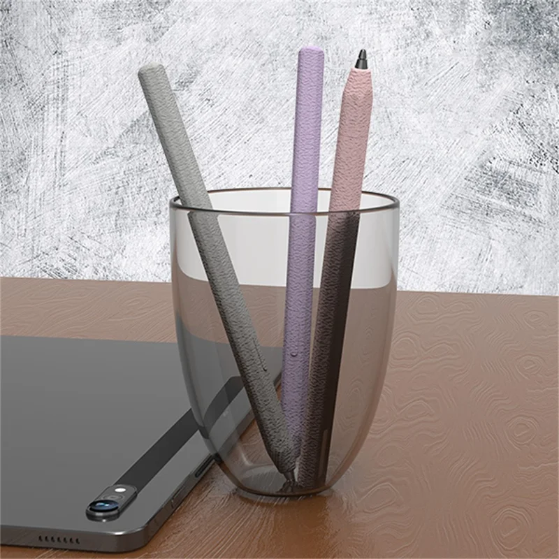 LOVE MEI لجهاز Samsung Galaxy Tab S11 قلم S غطاء سيليكون بتصميم نسيج جلد - أسود