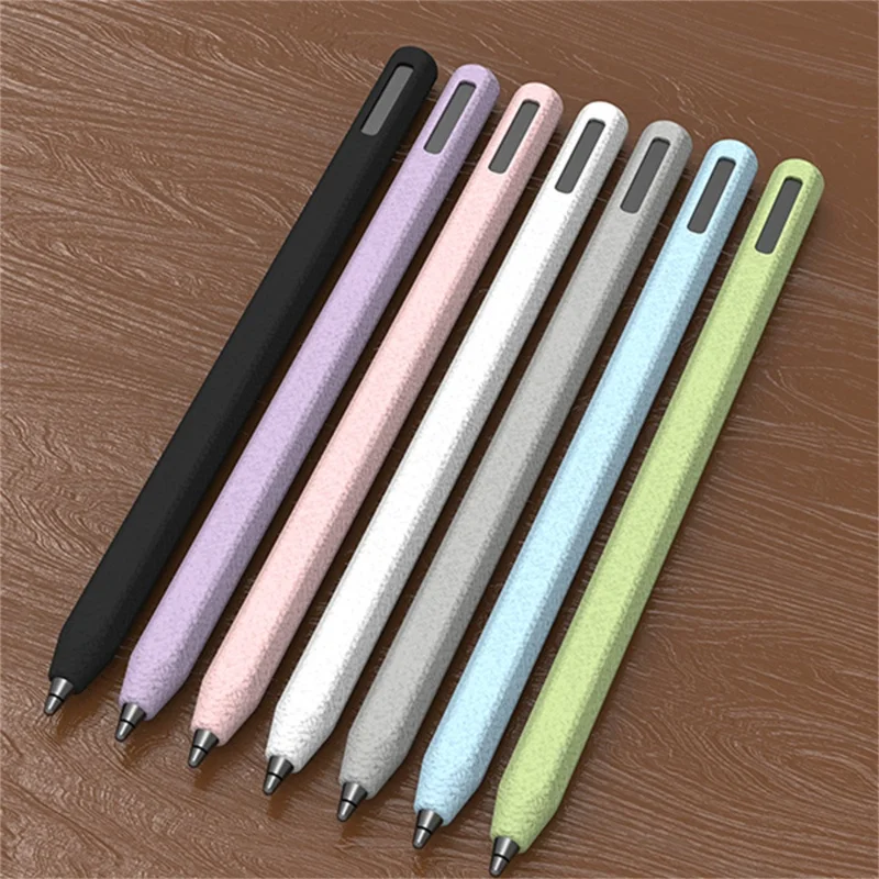 LOVE MEI لجهاز Samsung Galaxy Tab S11 قلم S غطاء سيليكون بتصميم نسيج جلد - أسود