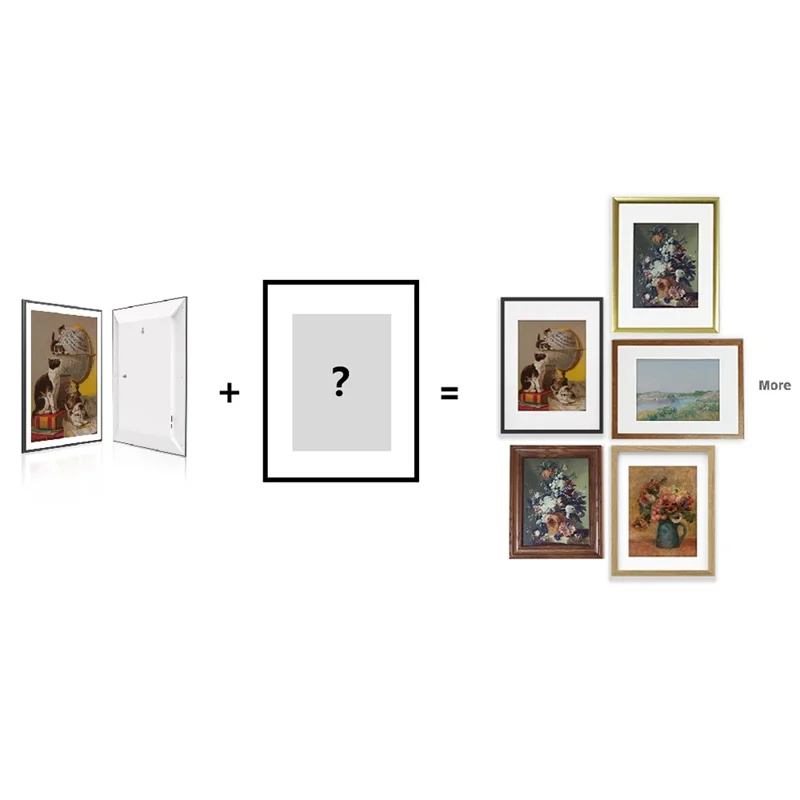 13.3 Inch 6-Color Display E-Ink Digital Photo Frame High Definition Electronic Paper Screen for Home / Office (Black / White / Red / Yellow / Blue / Green)