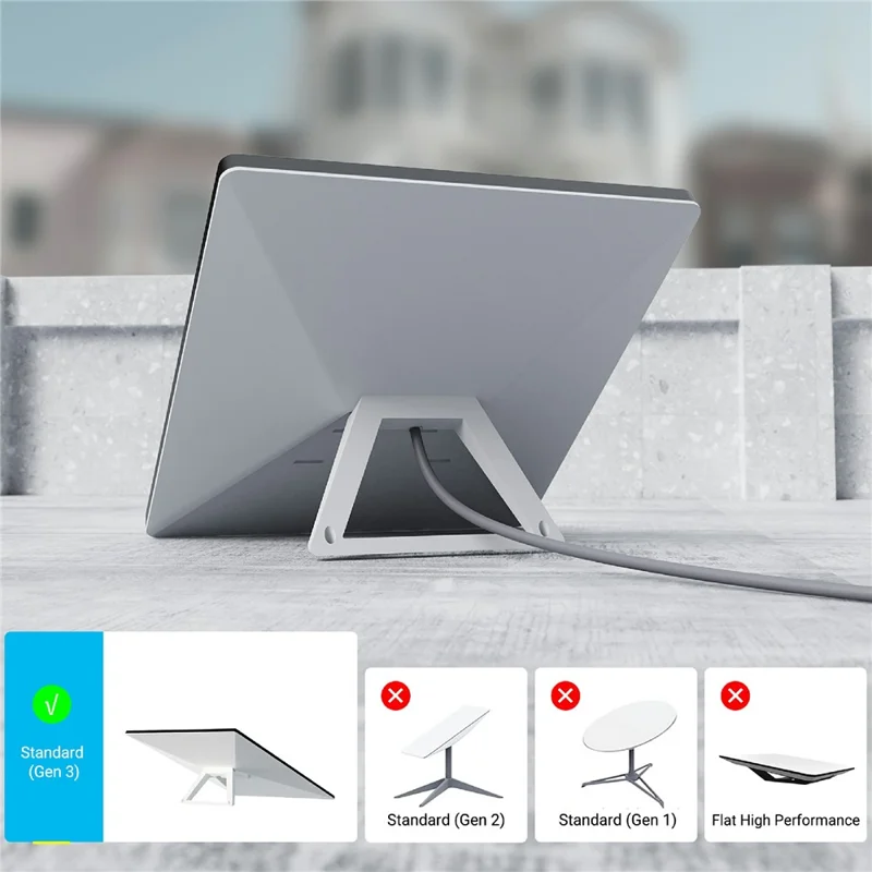 STARWARE 15m Kabel für Starlink Gen 3, Wasserdichtes Hochgeschwindigkeits-Datenübertragungskabel