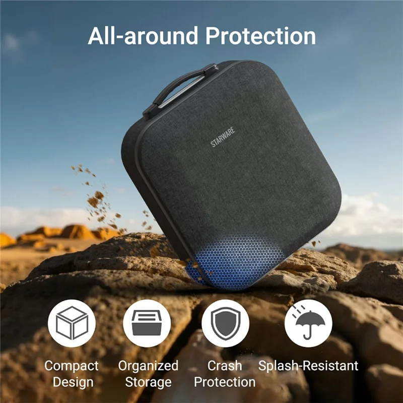 STARWARE Storage Bag for Starlink Mini Kit Accessories Outdoor Travel Carrying Case - Black