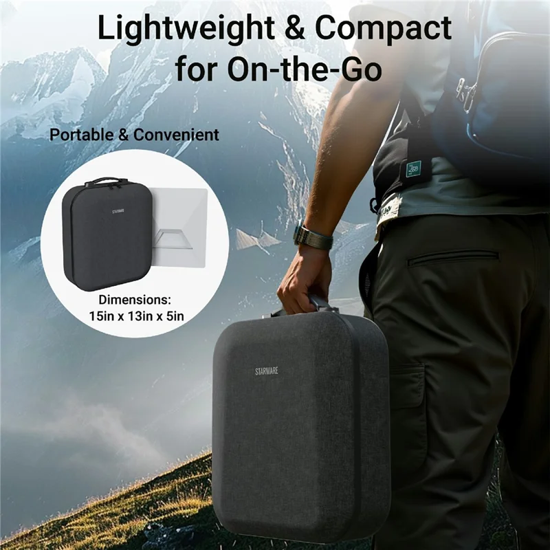 STARWARE Storage Bag for Starlink Mini Kit Accessories Outdoor Travel Carrying Case - Black