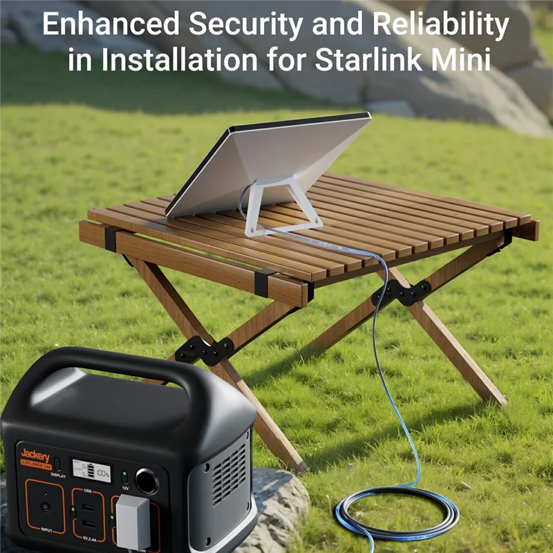 Starware M59-5 Cabo de Extensão DC 5 m para Starlink Mini, Cabo de Alimentação Impermeável para Exterior