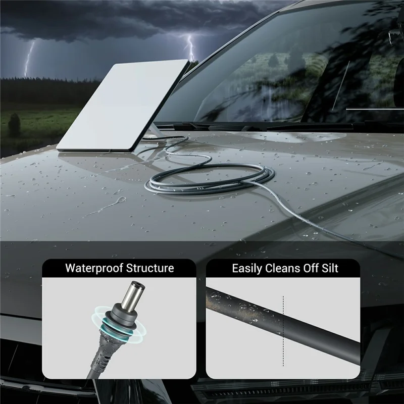 Starware M59-5 Cabo de Extensão DC 5 m para Starlink Mini, Cabo de Alimentação Impermeável para Exterior