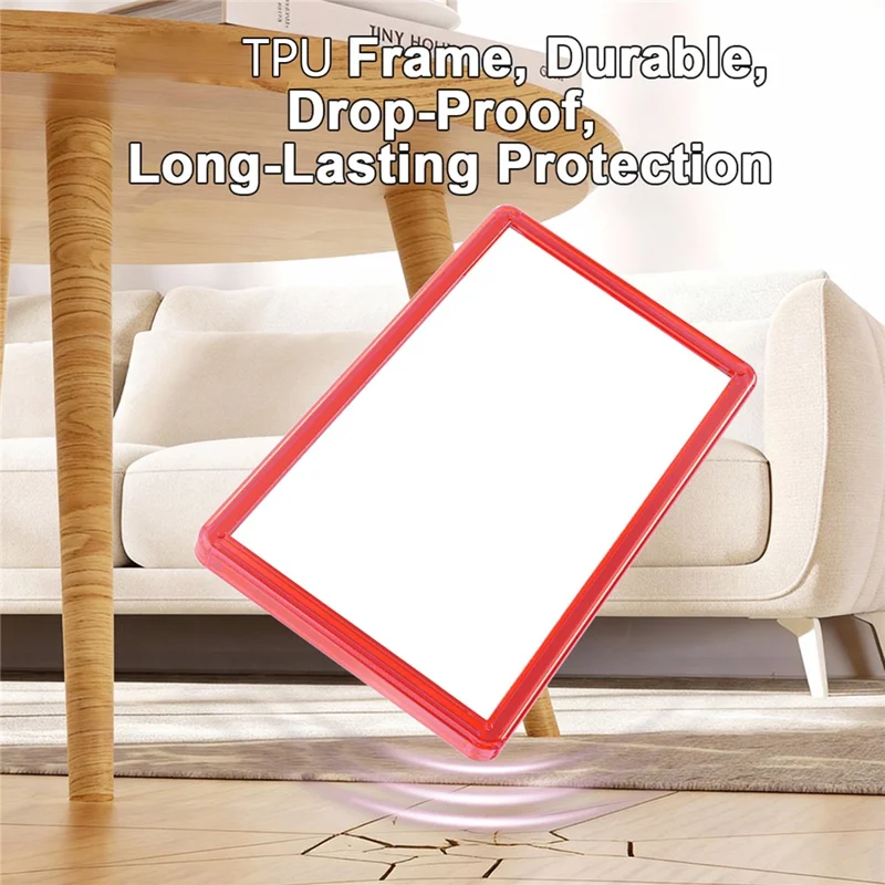 GW21 for PSA Card Slabs Protector Case TPU Drop Proof Scratch Proof Frame Cover (35PT Standard Size) - Dark Blue
