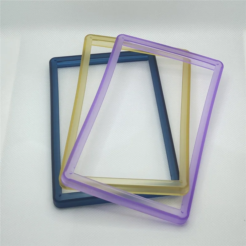 GW21 for PSA Card Slabs Protector Case TPU Drop Proof Scratch Proof Frame Cover (35PT Standard Size) - Dark Blue
