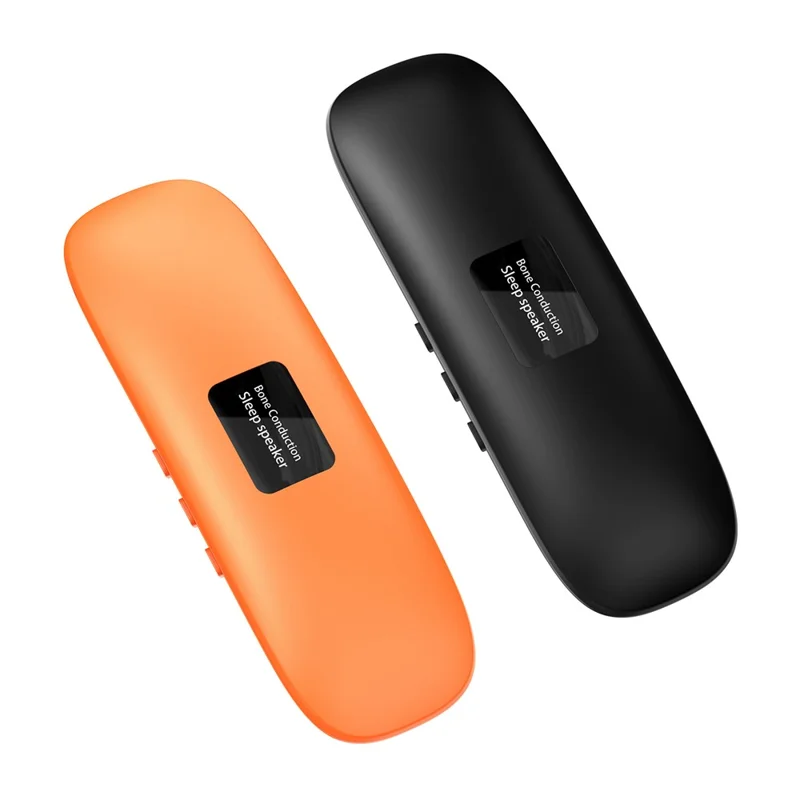 QY13-A Bone Conduction Pillow Speaker Bluetooth-compatible 5.4 TF Card Dual Playback IPX4 Waterproof for Sleep - Black