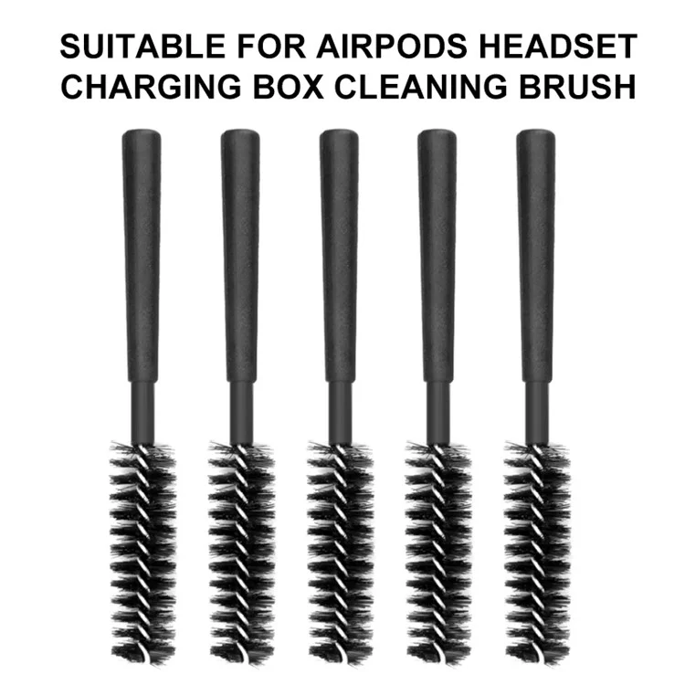 5 PCS Headset Charger Box Cleaning Brush Tool Airpods Duster / Mil Airdots / Huawei Freebubs 2 Pro